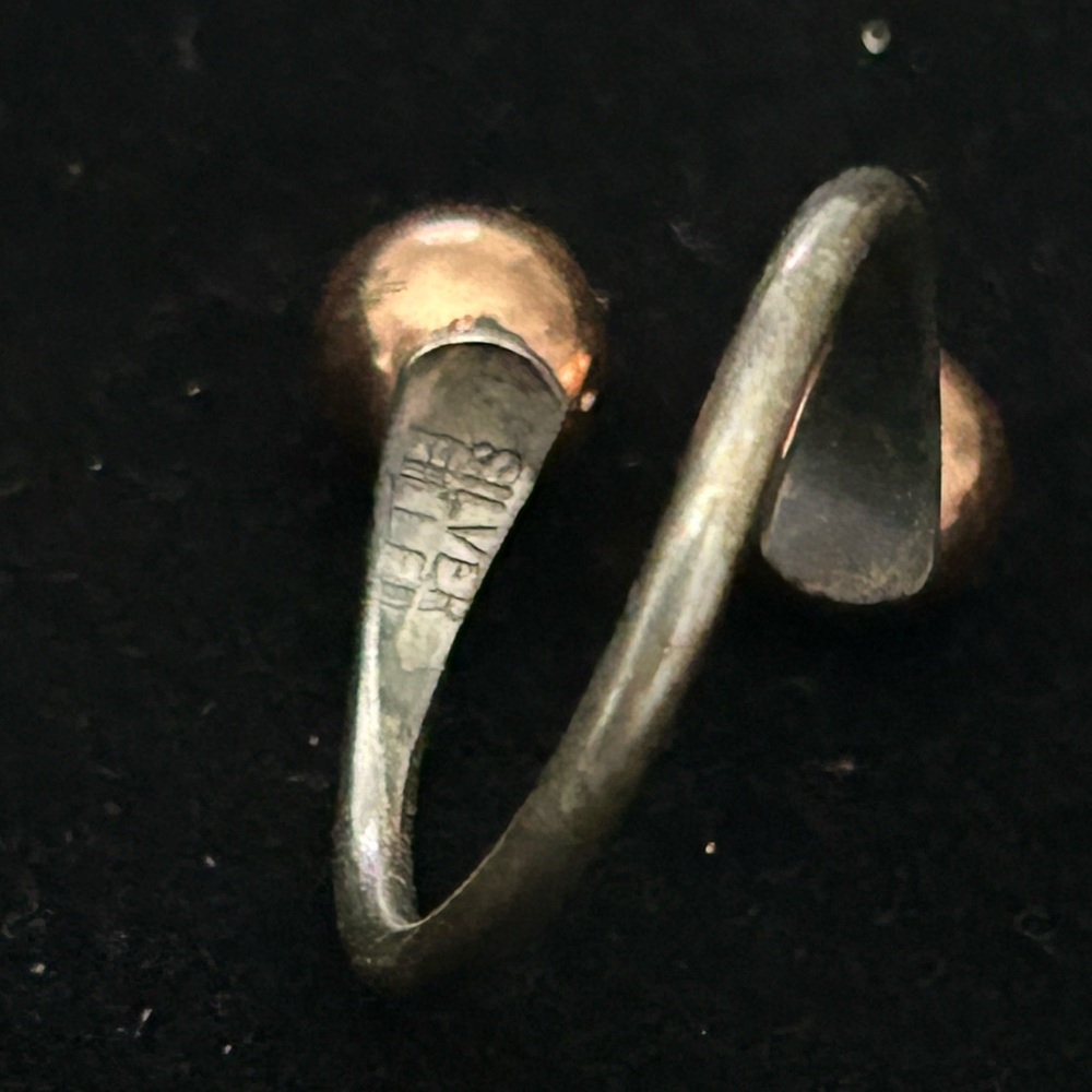 Silver Filled Wrap Around Ring - image 4